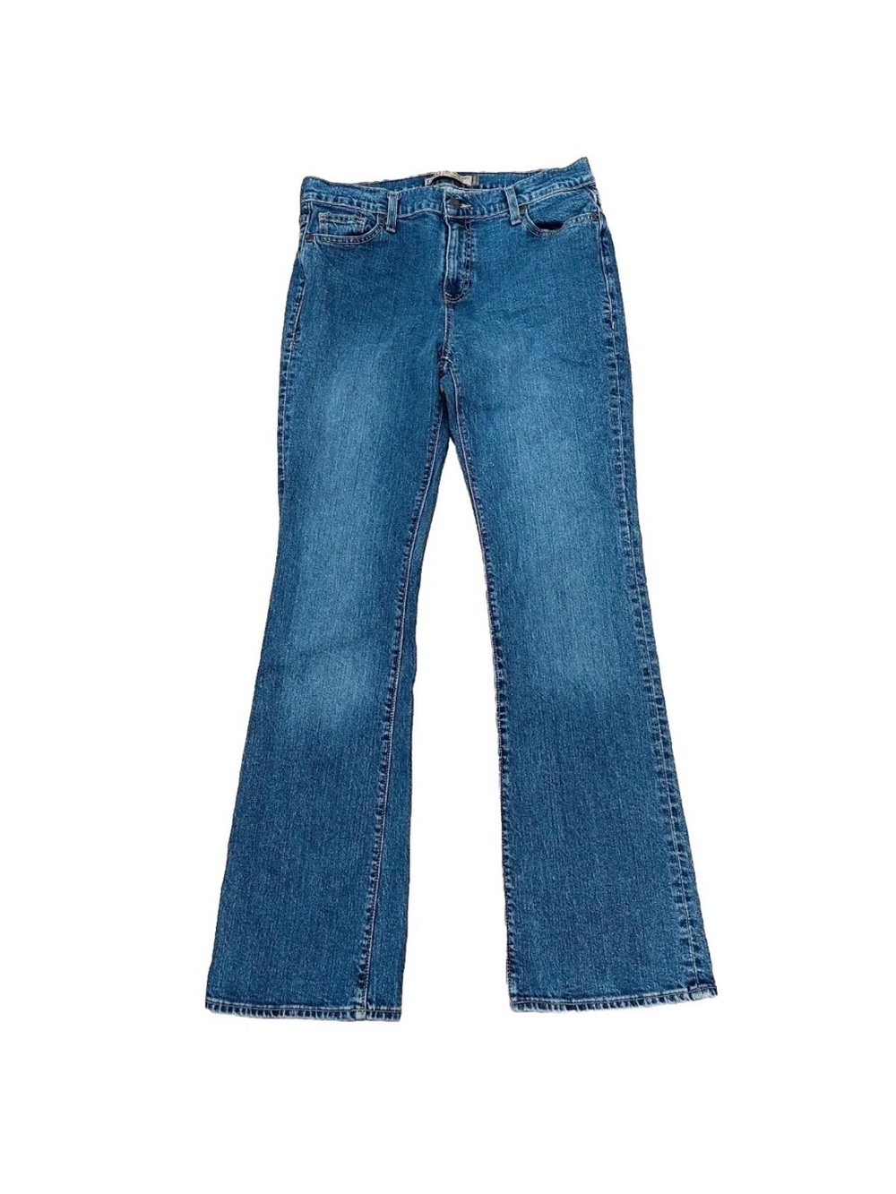 Women’s Jeans Old Navy Size 10 Long Tall Bootcut Blue Denim Stretch